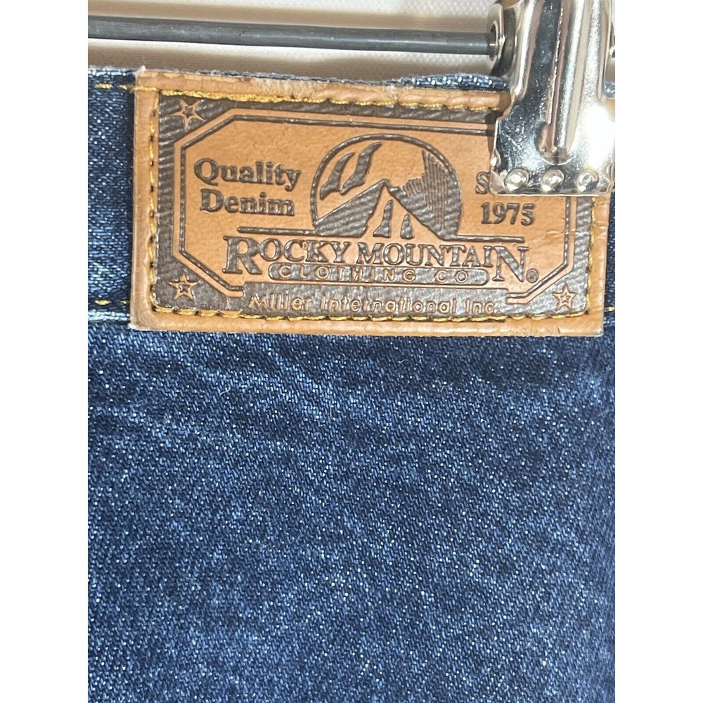 Rocky Mountain Clothing Co Jeans Mens 33x37 Tall Blue Medium Wash Denim - Picture 3 of 16